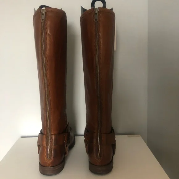 Frye Buckle Riding Boots - Picture 4 of 9